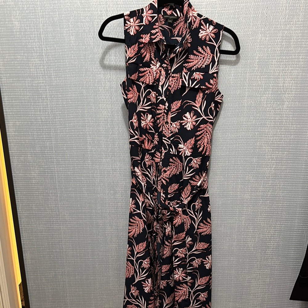 Floral Sleeveless Maxi Dress